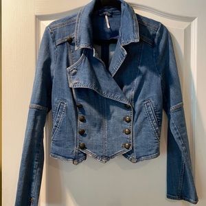 Free People denim jacket